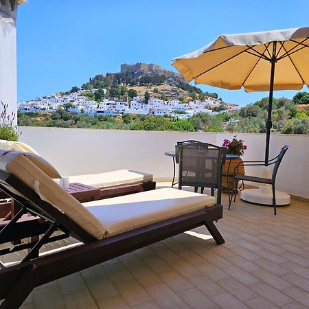 Galini View Apartments Lindos Екстер'єр фото