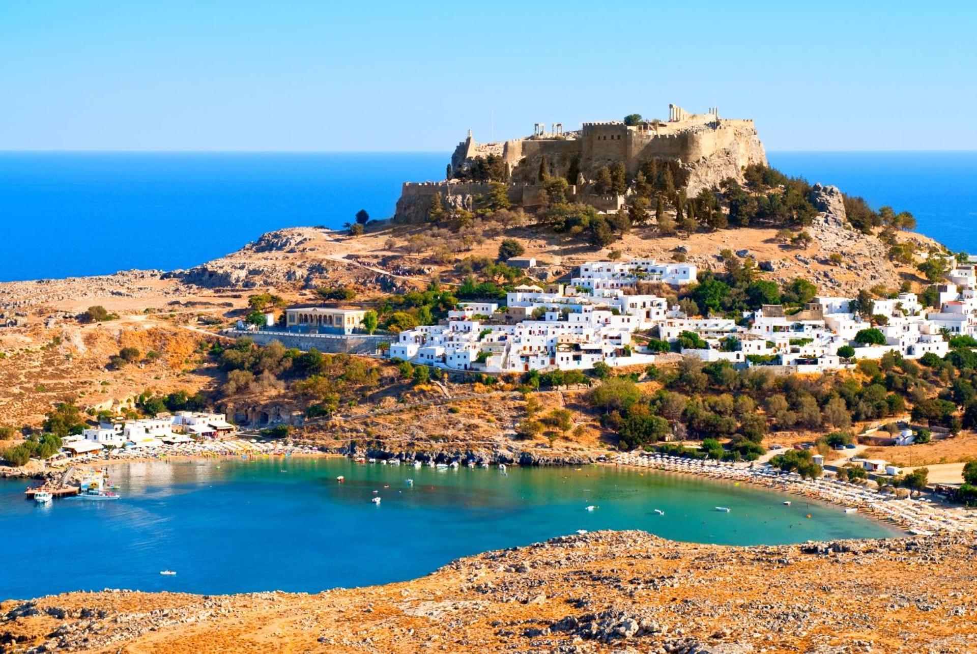 Galini View Apartments Lindos Екстер'єр фото