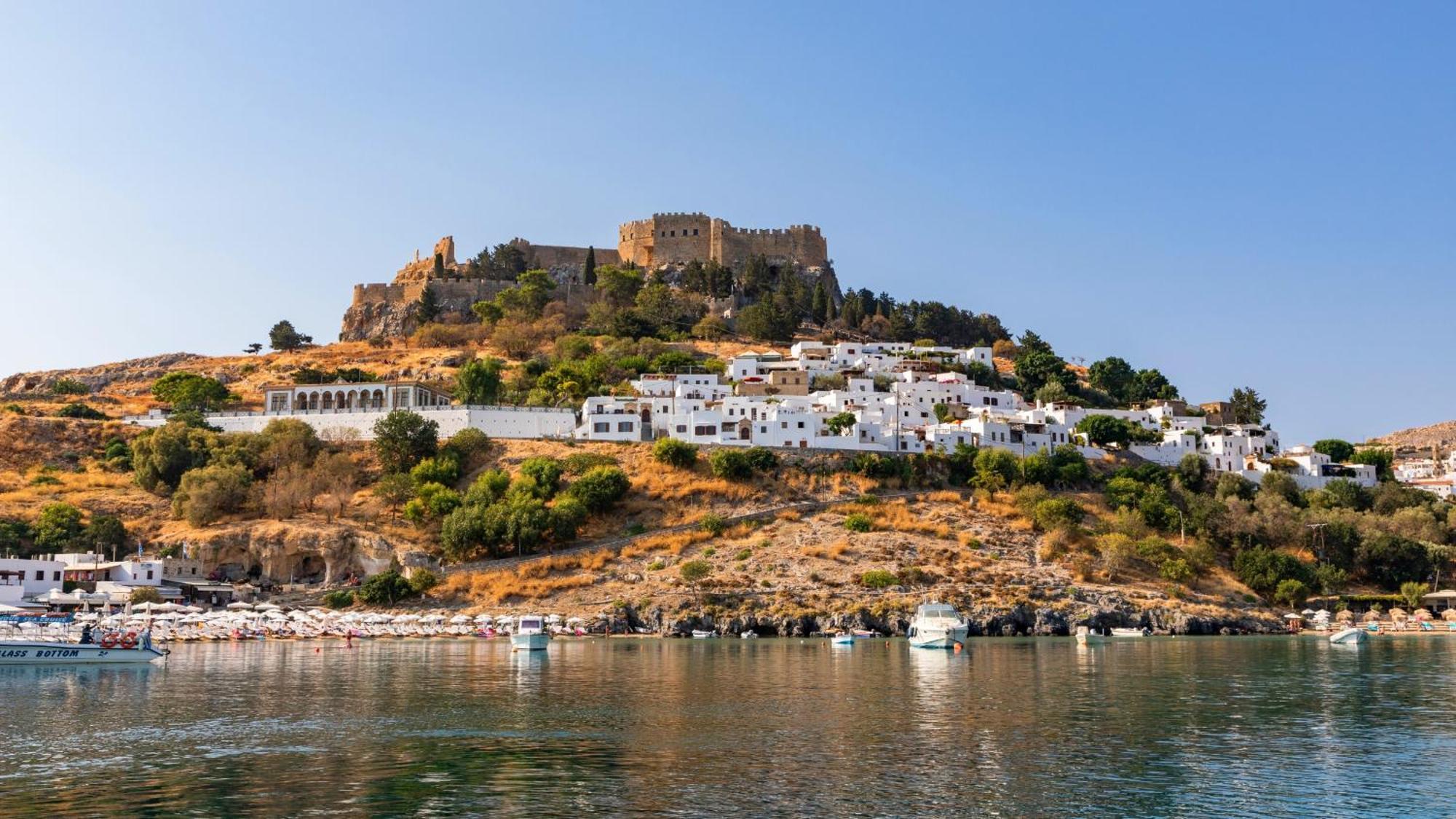 Galini View Apartments Lindos Екстер'єр фото