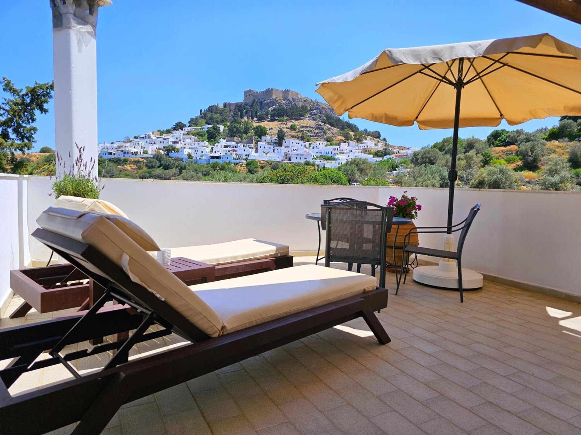 Galini View Apartments Lindos Екстер'єр фото