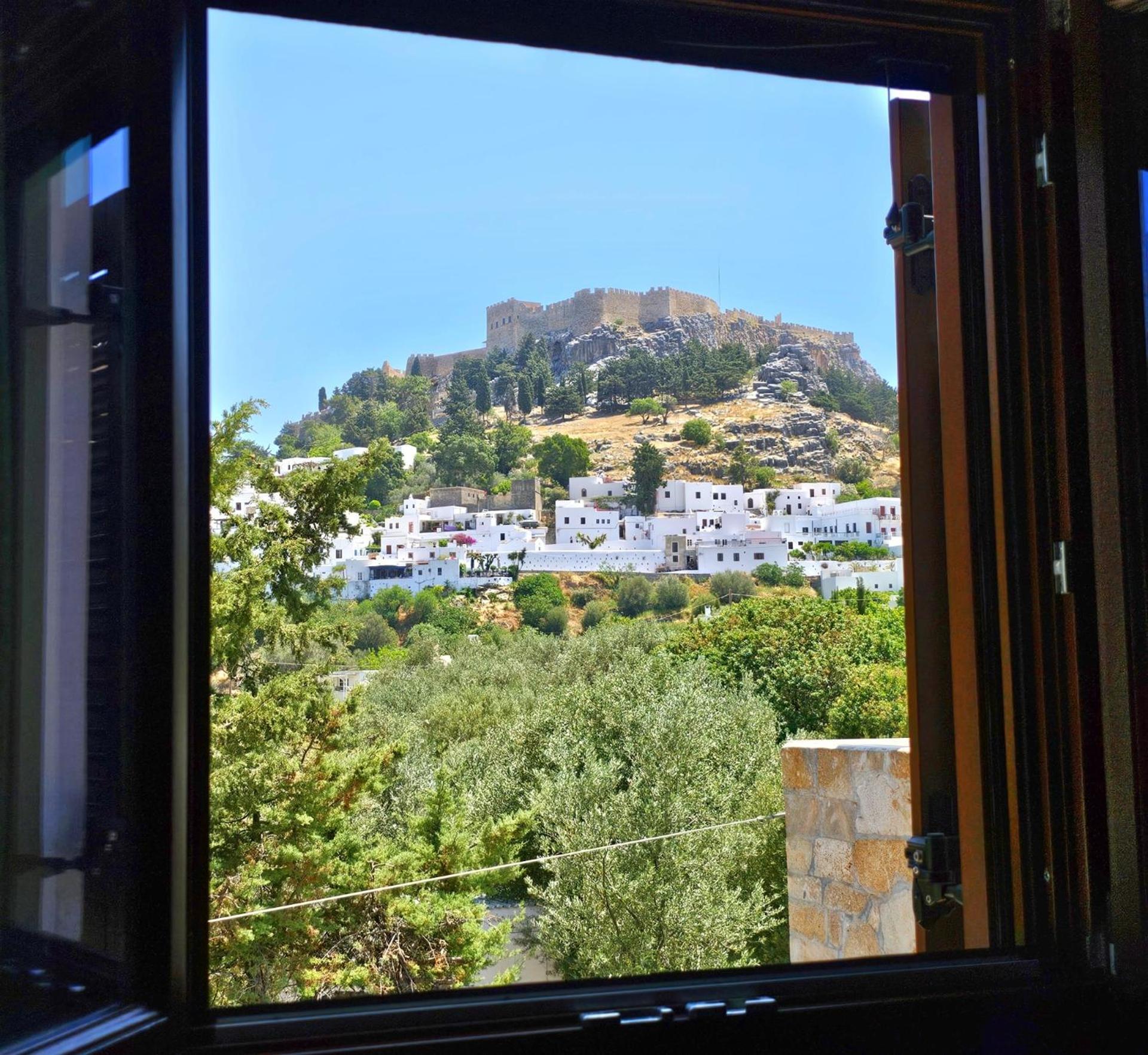 Galini View Apartments Lindos Екстер'єр фото