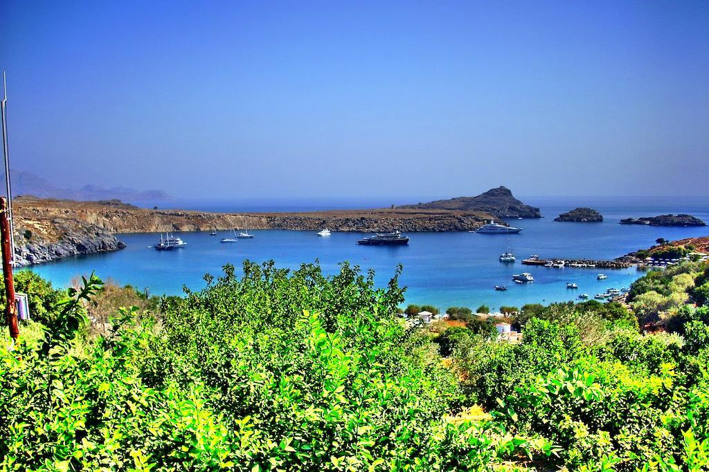 Galini View Apartments Lindos Екстер'єр фото