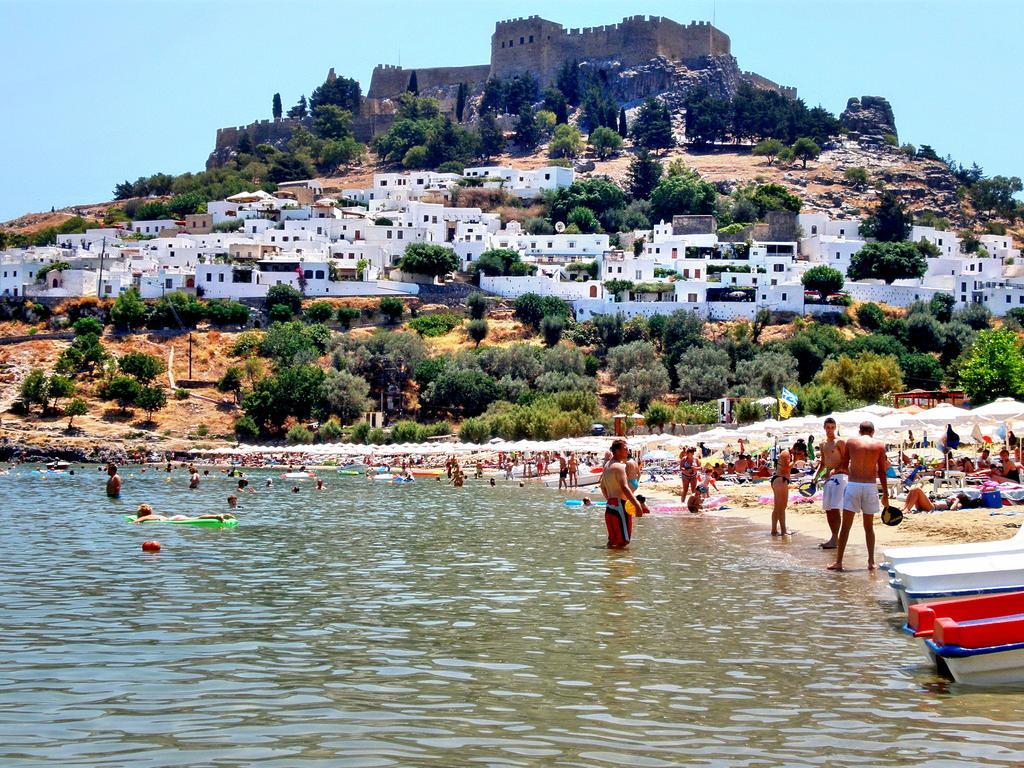 Galini View Apartments Lindos Екстер'єр фото